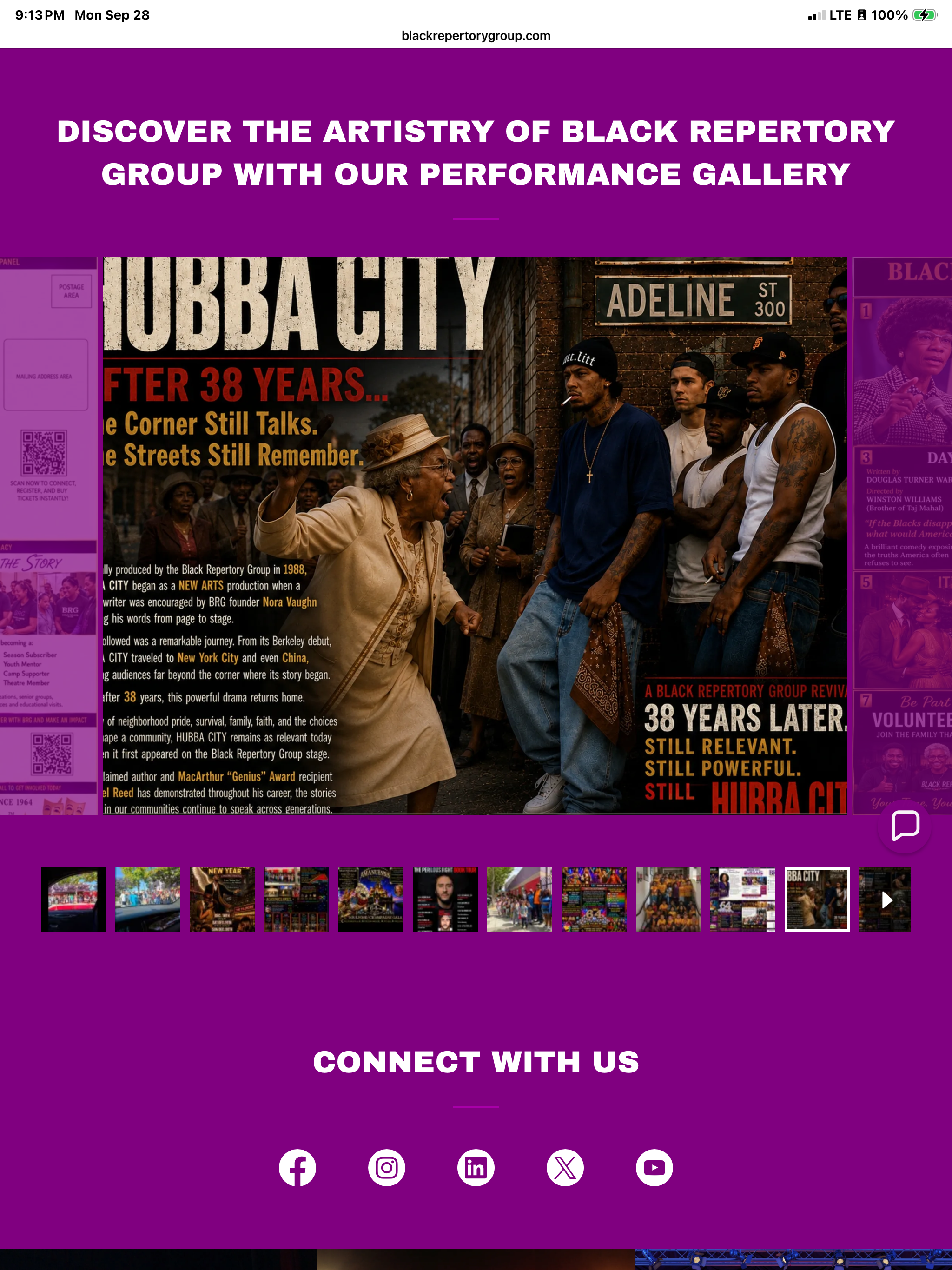 Black Repertory Group — performance gallery