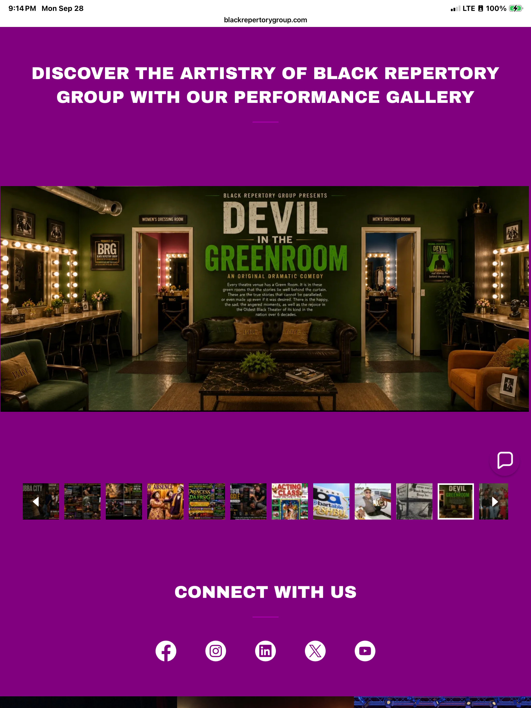 Black Repertory Group — performance gallery